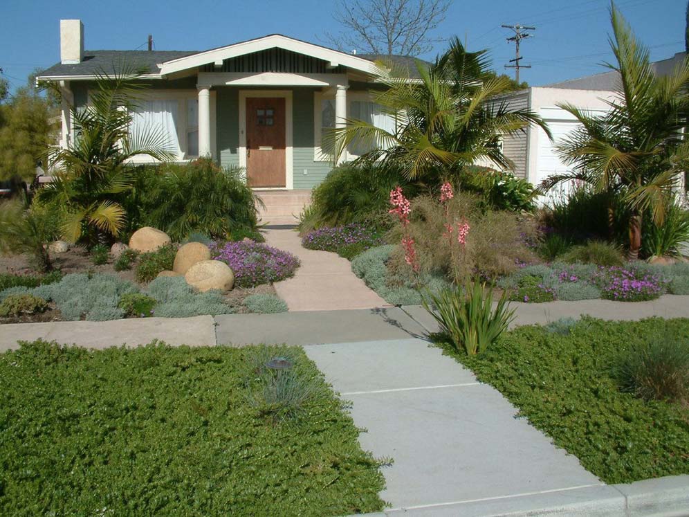 Low Fuel Volume Plants Around House